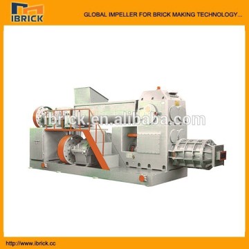 Mud brick making machinery double stage vacuum extruder machine