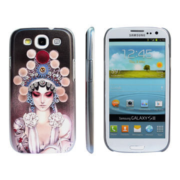 PC Cases for Samsung S3 with Special Design and Water Transfer Printing