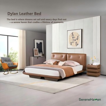 Elegante giroletto in pelle per camere da letto eleganti