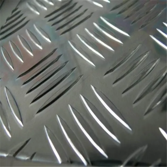 5 bar 5083 High Rib Aluminum Tread plate
