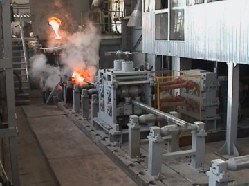 Diameter 300mm brass horizontal continuous casting machine