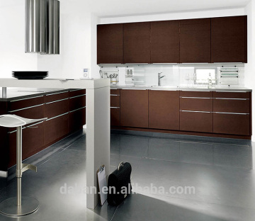 High quality plywood wooden China customized kitchen cabinet manufacturer
