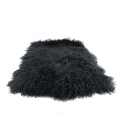 China factory Wholesale mongolian lamb fur rug Goat Skin Blanket Icelandic Sheepskin tibetan lamb fur for garment
