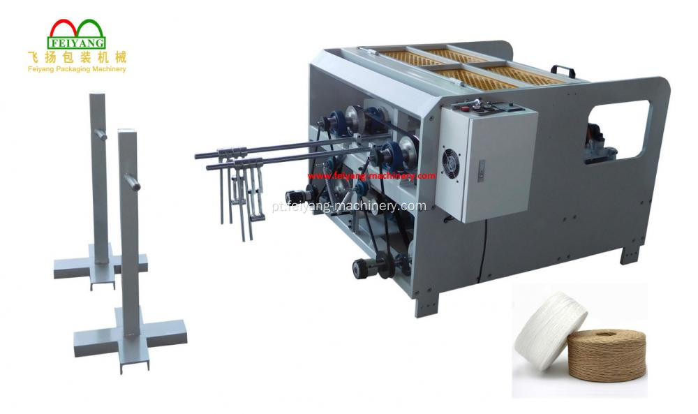 Máquina de fabricação de corda de papel para sacola de mão