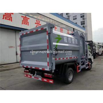 Dongfeng 7cbm 8cbm swept-body garbage dump truck