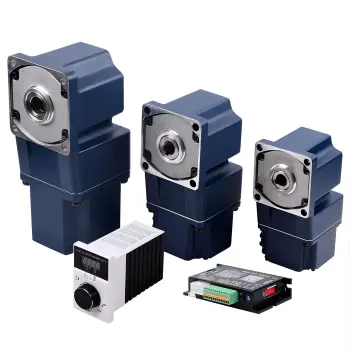 Right Angle Spiral Bevel Hollow Shaft BLDC Motor 80mm-104mm 15W-750W for Conveyor