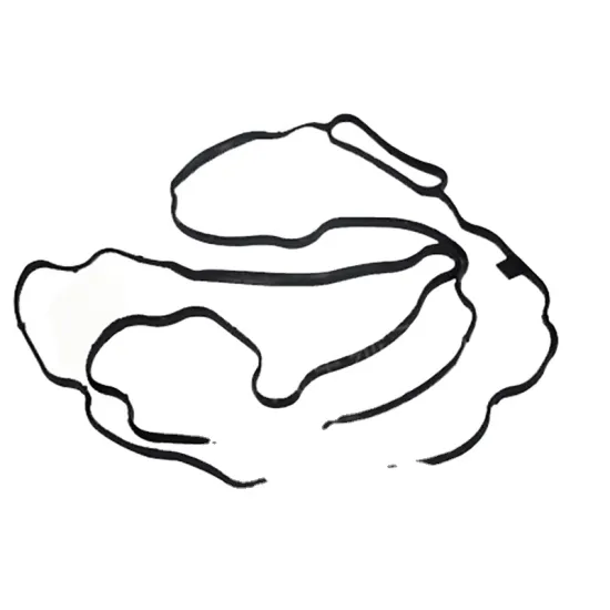 Foton Truck Diesel ISF3.8 Engine Spare Parts Oil Pan Gasket / seal 4995750