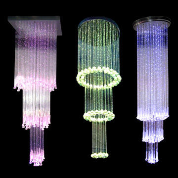 Star-twinkling Optical Fiber Cable with End-emitting Effect, Used in Wall Lighting Curtain
