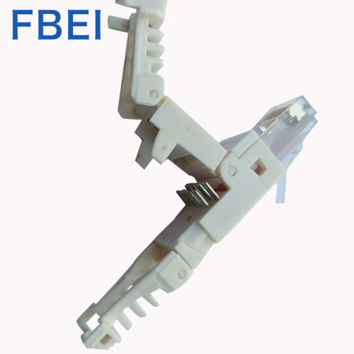 RJ45 Cat6A Toolless plug 8P8C Macho Toolless Connector