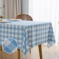 Anti Wrinkle Waterproof Buffalo Check Tablecloth