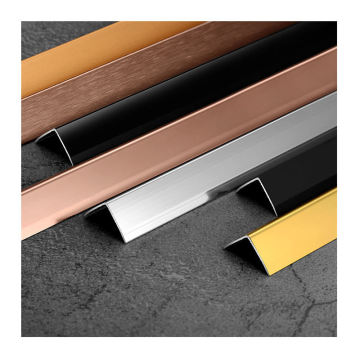 L-Shaped Aluminum Alloy Anti-Collision Wall Corner Trim
