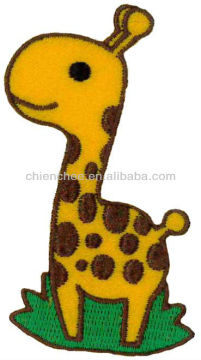 Embroidery Appliques - Sticky Small Animals with Glue on Back (Patch/Emblem/Badge/Label/Crest/Insignia)