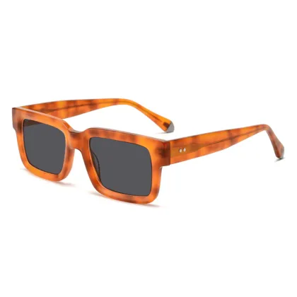 Wholesale Bold Retro Square Acetate Sunglasses for Brands