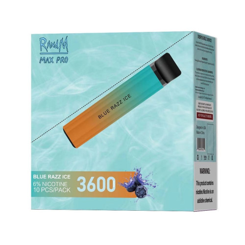 Randm Max Pro 3600 Puflar Tek Kullanımlık Vape Kalem