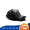 Topi Bisbol Berwarna Blok Warna Tambalan Berpohon Telapak Tangan