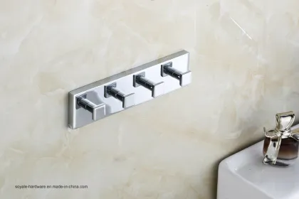 Zinc Alloy Hooks with Chrome Plated (SY-6153)