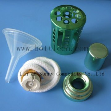 36*54 green aromatherapy oil lamp products,full set fragrance lamp and wicks