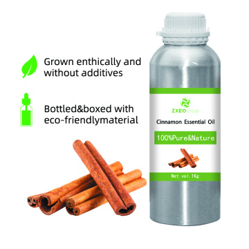 Cinnamon Pure Essential Oil Bulk Cinnamon Casca/folha Price essencial preço Private marca