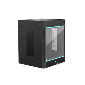 Customisable 9U wall mount cabinet