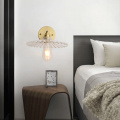 Kunstglasdesign moderne nordische LED -Wandlampe