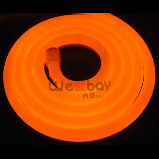 Orange LED Neon in 240V 120V 12V 24V