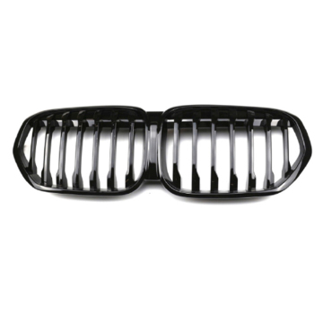 X1 Series F49 Gloss Black Single Line Kidney Front Grille for BMW