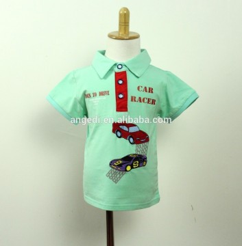 fashion summer boys t-shirt polo children t-shirt design
