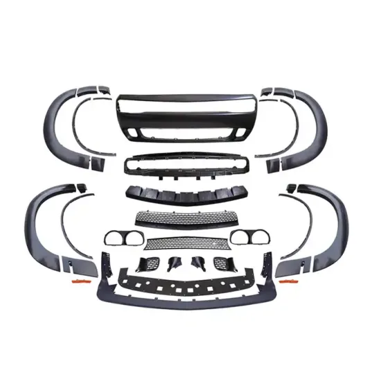 Auto Accessories Demon Style Front Bumper and Wide Fender Flares for Challenger 2010-2014