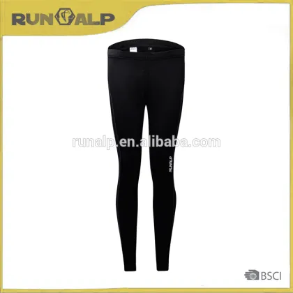 elasticfitness cycling pants with black color