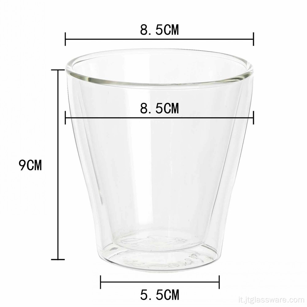 Macchina per la produzione di tazze di vetro