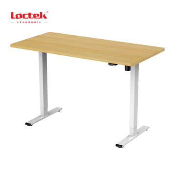 高さ調整可能なワンモーター電気スタンディングデスクメタルフレーム-LoctekET114G