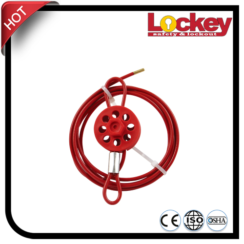 Economic Adjustable Stainless Steel Cable Security Lock