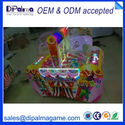 Circus battle kids arcade coin operated redemption games for sale