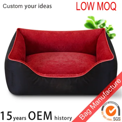 Fashion unpicked fabric pet beds for puppy dogs available in four seasons