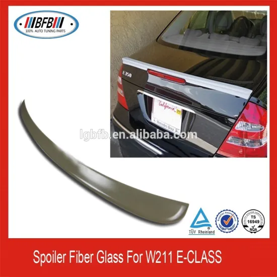 ABS PLASTIC AMG Type Trunk Spoiler for MERCEDES BENZ 03-08 W211 E-class Sedan