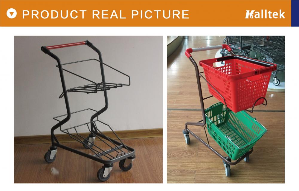 Convenience Store Metal Basket Trolley