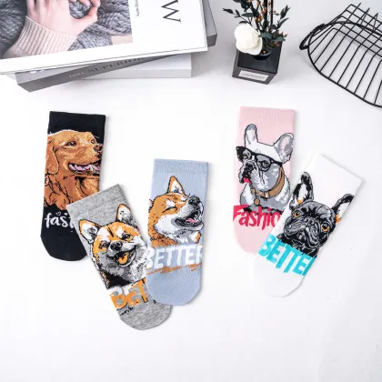 Cartoon style boat socks