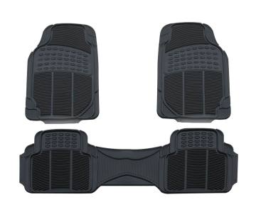 JD102-10C Heavy Duty PVC Washable Car Mats - 3 Piece Set