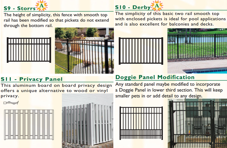 aluminum fence p3