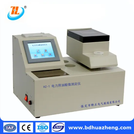 HZ-1 Automatic oil water soluble acid value tester for petroleum products