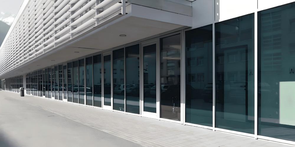 Bullet resistant curtain wall glass