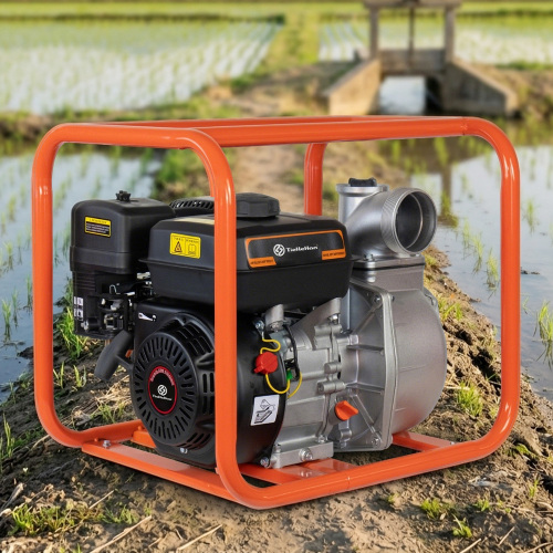 Pompe à eau à essence de 2 pouces portable