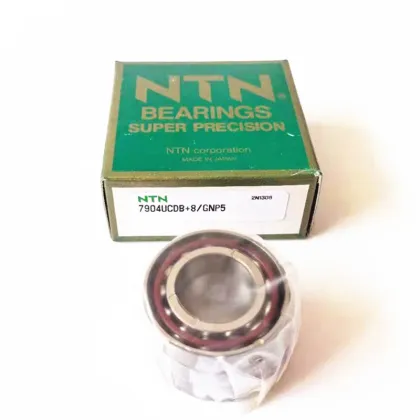 90x140x24mm Japan NTN Angular Contact Ball Bearings 7018C