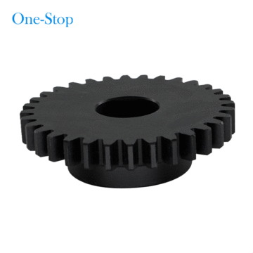 Ingranaggio in plastica Nylon MC resistente all'usura oleosa