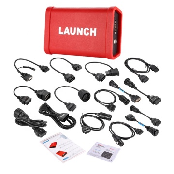 2018 LAUNCH X431 HD Heavy Duty Special for 24V Trucks - 10 Inch Display Compatible with X431 V+, PRO3, and PAD II