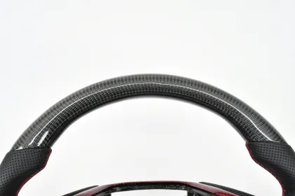 YTcarbon Custom Real Carbon Fiber Steering Wheel For Civic type-R gen 8