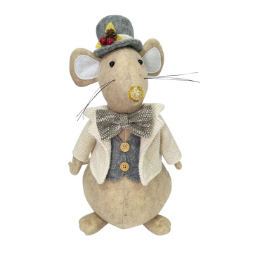 Christmas Door stopper with rat modeling