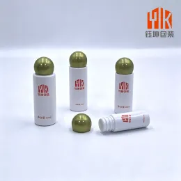 Golden Dome Cap Roll On Plastic Bottle