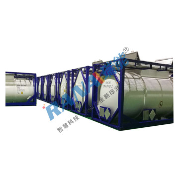 Ультрачыстыя кантэйнеры ISO з фторпалімернай падкладкай з PTFE