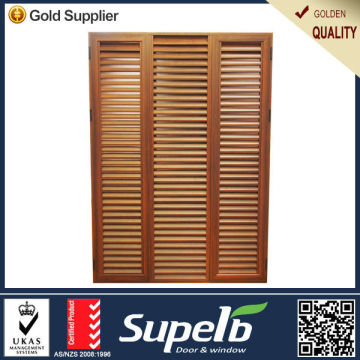 Australia standard aluminum swing brown louver window